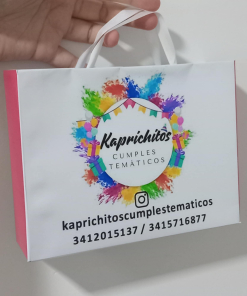 Bolsa con logo