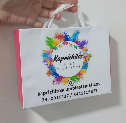 Bolsa con logo