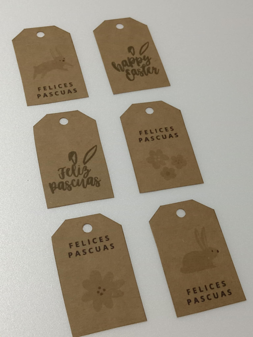 Tags en papel Kraft - Imagen 2