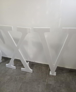 Letras o números de 80cm