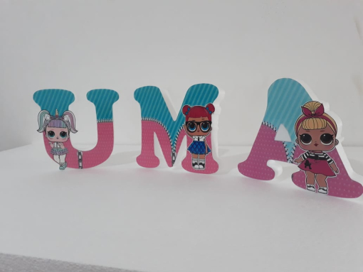 Letras de 30cm