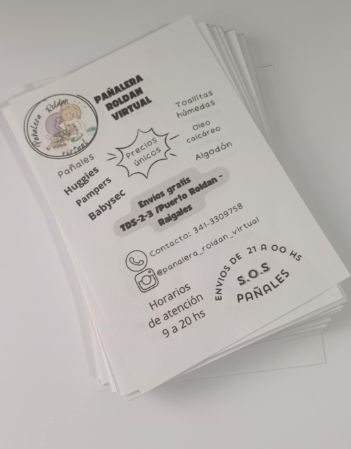 Folleto 9x13 a color - Imagen 2