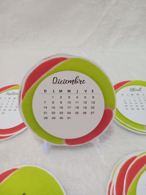 Calendario con base