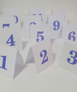 Numeros de Mesa Impresos