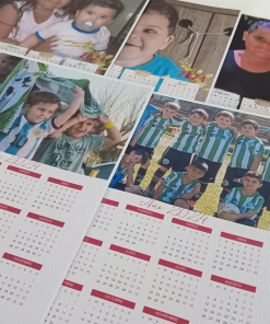 Calendario impreso A4