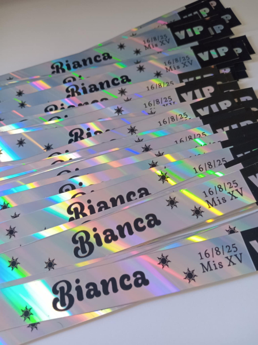 Pulseras Holográficas